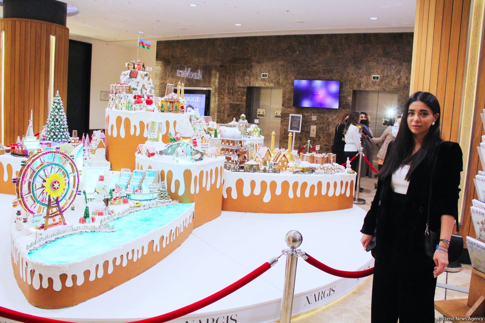 Издательский дом NARGIS открыл Пряничный городок Karabakh – Winter Wonderland  (ФОТО)