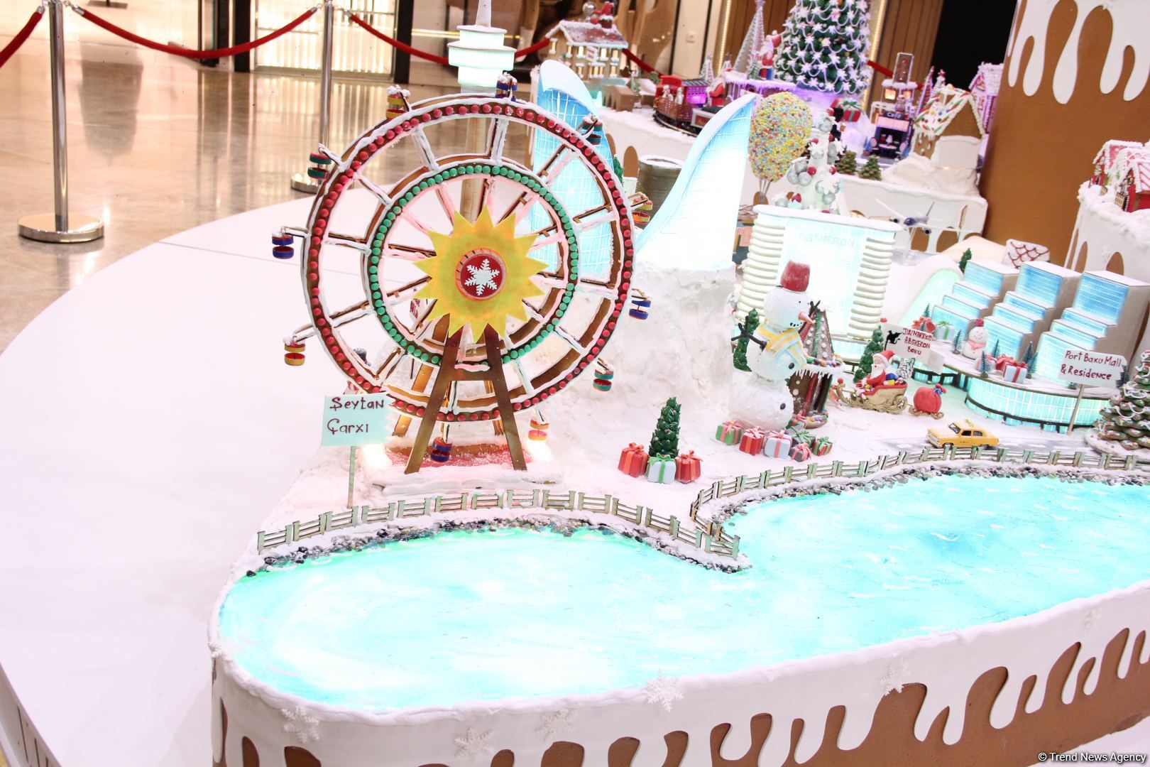 Издательский дом NARGIS открыл Пряничный городок Karabakh – Winter Wonderland  (ФОТО)