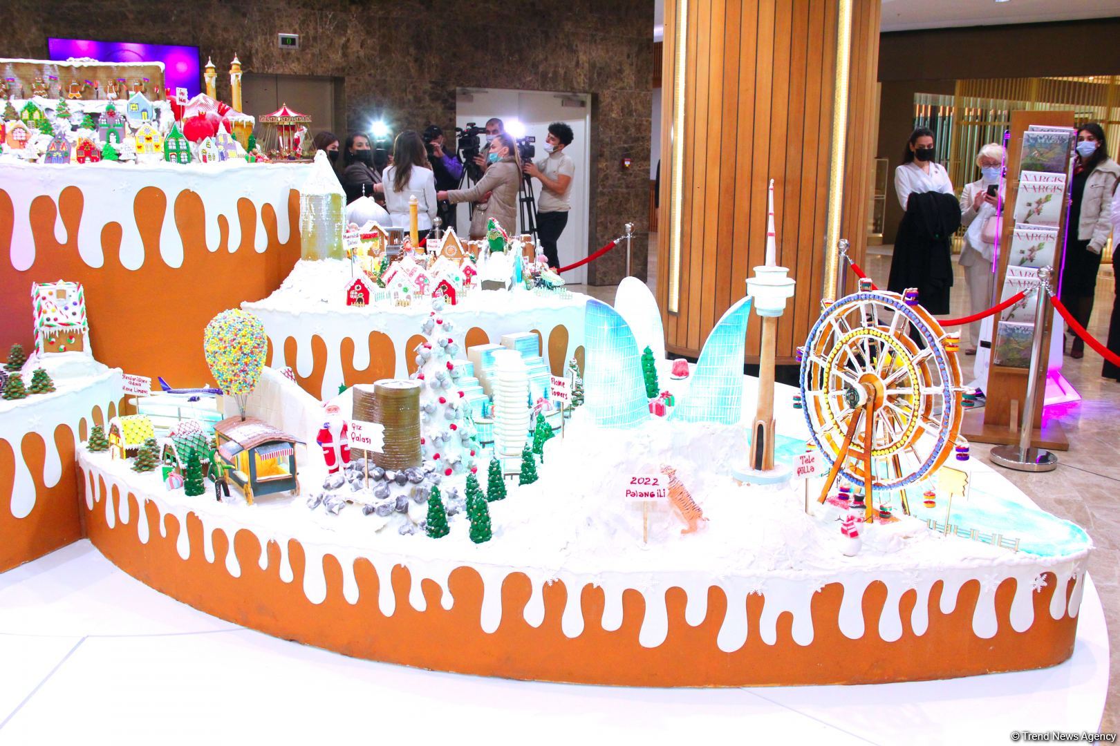 Издательский дом NARGIS открыл Пряничный городок Karabakh – Winter Wonderland  (ФОТО)