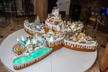 В Port Baku Mall представлена пряничная инсталляция Karabakh – Winter Wonderland в честь Победы Азербайджана (ВИДЕО, ФОТО)