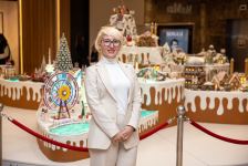 В Port Baku Mall представлена пряничная инсталляция Karabakh – Winter Wonderland в честь Победы Азербайджана (ВИДЕО, ФОТО)