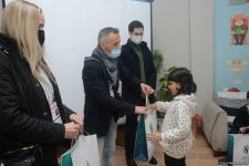 Федерация гимнастики Азербайджана провела благотворительную акцию с участием звездных послов ЧМ в Баку (ФОТО)