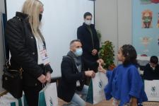 Федерация гимнастики Азербайджана провела благотворительную акцию с участием звездных послов ЧМ в Баку (ФОТО)