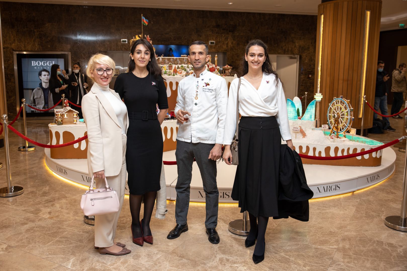 В Port Baku Mall представлена пряничная инсталляция Karabakh – Winter Wonderland в честь Победы Азербайджана (ВИДЕО, ФОТО)