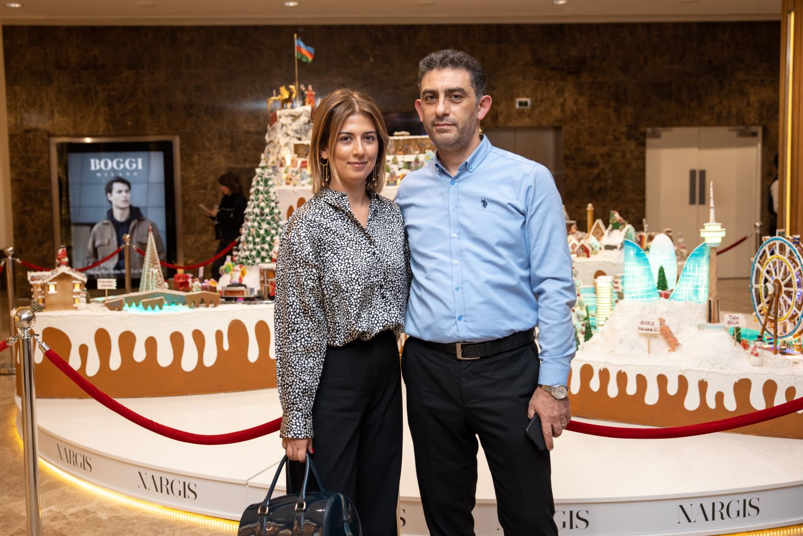 В Port Baku Mall представлена пряничная инсталляция Karabakh – Winter Wonderland в честь Победы Азербайджана (ВИДЕО, ФОТО)