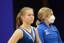 В Баку стартовал второй день ЧМ по прыжкам на батуте и тамблингу (ФОТО)