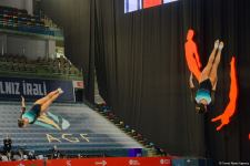 В Баку стартовал второй день ЧМ по прыжкам на батуте и тамблингу (ФОТО)