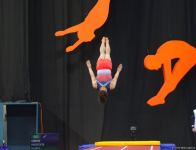 В Баку стартовал второй день ЧМ по прыжкам на батуте и тамблингу (ФОТО)