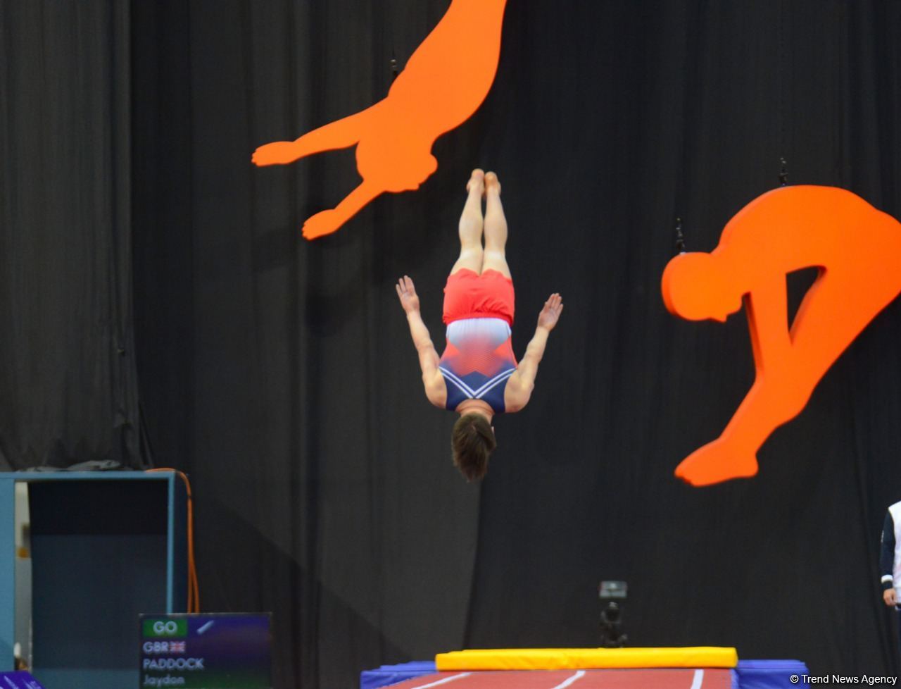 В Баку стартовал второй день ЧМ по прыжкам на батуте и тамблингу (ФОТО)