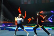В Баку состоялась торжественная церемония закрытия 35-го чемпионата мира по прыжкам на батуте и тамблингу (ФОТО)