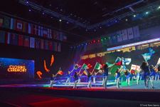 В Баку состоялась торжественная церемония закрытия 35-го чемпионата мира по прыжкам на батуте и тамблингу (ФОТО)