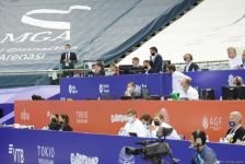 В Баку стартовал заключительный день ЧМ по прыжкам на батуте и тамблингу (ФОТО)