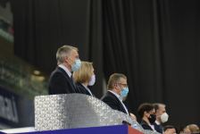 В Баку стартовал заключительный день ЧМ по прыжкам на батуте и тамблингу (ФОТО)