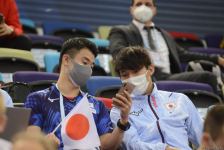 В Баку стартовал заключительный день ЧМ по прыжкам на батуте и тамблингу (ФОТО)