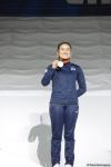 В Баку прошла церемония награждения победителей ЧМ в программе прыжков на двойном мини-батуте и акробатической дорожке (ФОТО)