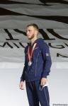 В Баку прошла церемония награждения победителей ЧМ в программе прыжков на двойном мини-батуте и акробатической дорожке (ФОТО)
