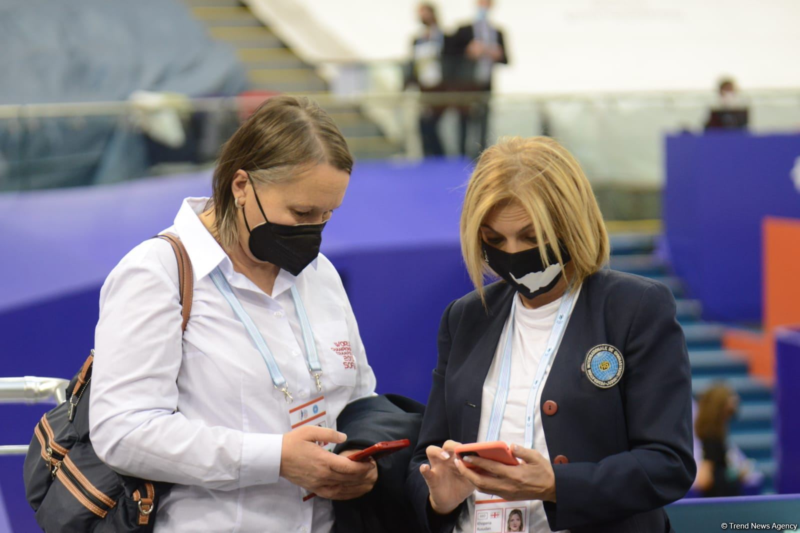 В Баку стартовал заключительный день ЧМ по прыжкам на батуте и тамблингу (ФОТО)