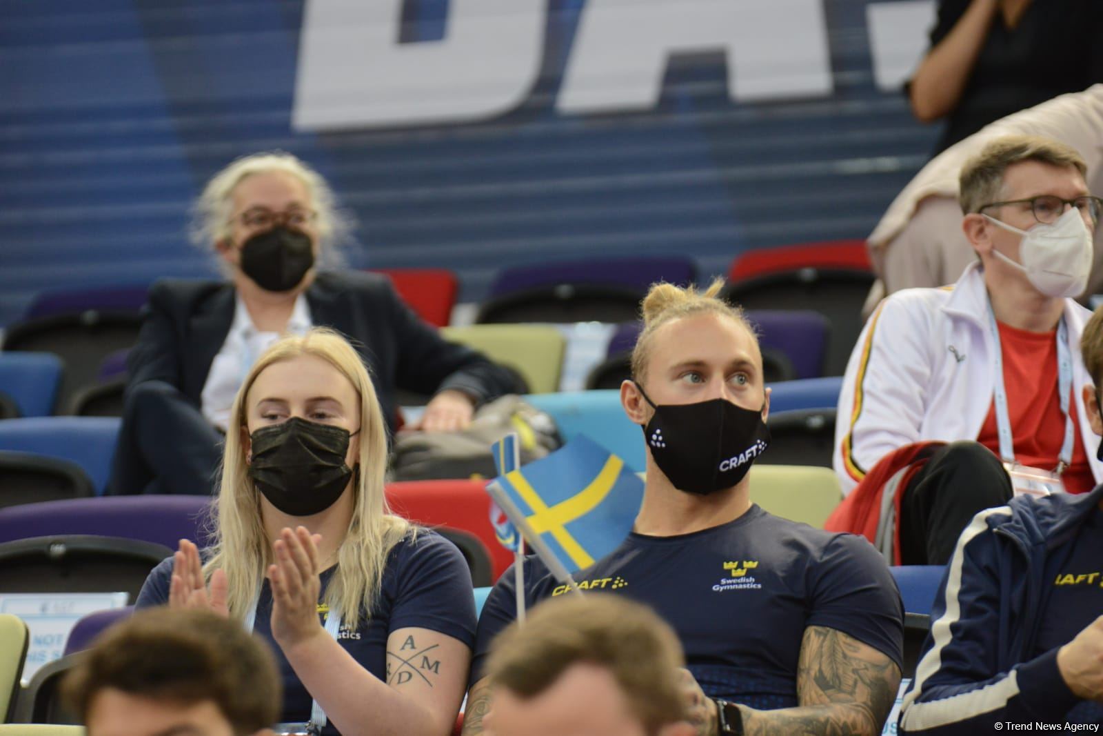 В Баку стартовал заключительный день ЧМ по прыжкам на батуте и тамблингу (ФОТО)