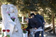 В честь 99-летия Фикрета Амирова на Аллее почетного захоронения прошла церемония памяти великого композитора  (ФОТО)