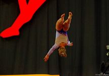 В Баку стартовал первый день 28-х Всемирных соревнований среди возрастных групп по прыжкам на батуте и тамблингу (ФОТО)