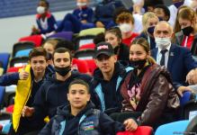 В Баку стартовал второй день 28-х Всемирных соревнований среди возрастных групп по прыжкам на батуте и тамблингу (ФОТО)