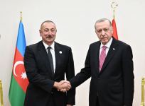 Состоялась встреча Президента Ильхама Алиева с Президентом Турции Реджепом Тайипом Эрдоганом (ФОТО/ВИДЕО)
