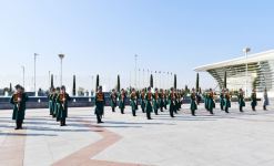 Президент Ильхам Алиев прибыл с визитом в Туркменистан (ФОТО/ВИДЕО)