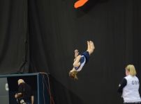 В Баку продолжаются Всемирные соревнования среди возрастных групп по прыжкам на батуте и тамблингу (ФОТО)