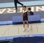 В Баку продолжаются Всемирные соревнования среди возрастных групп по прыжкам на батуте и тамблингу (ФОТО)