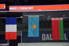 В Баку состоялась церемония награждения победителей заключительного дня Всемирных соревнований среди возрастных групп по прыжкам на батуте и тамблингу (ФОТО)