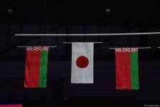 В Баку состоялась церемония награждения победителей заключительного дня Всемирных соревнований среди возрастных групп по прыжкам на батуте и тамблингу (ФОТО)