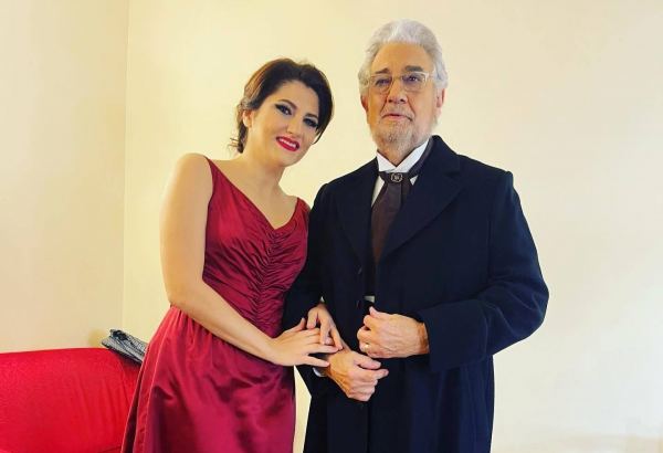 Народная артистка Азербайджана Динара Алиева выступила с великим Пласидо Доминго в Большом театре (ВИДЕО, ФОТО)