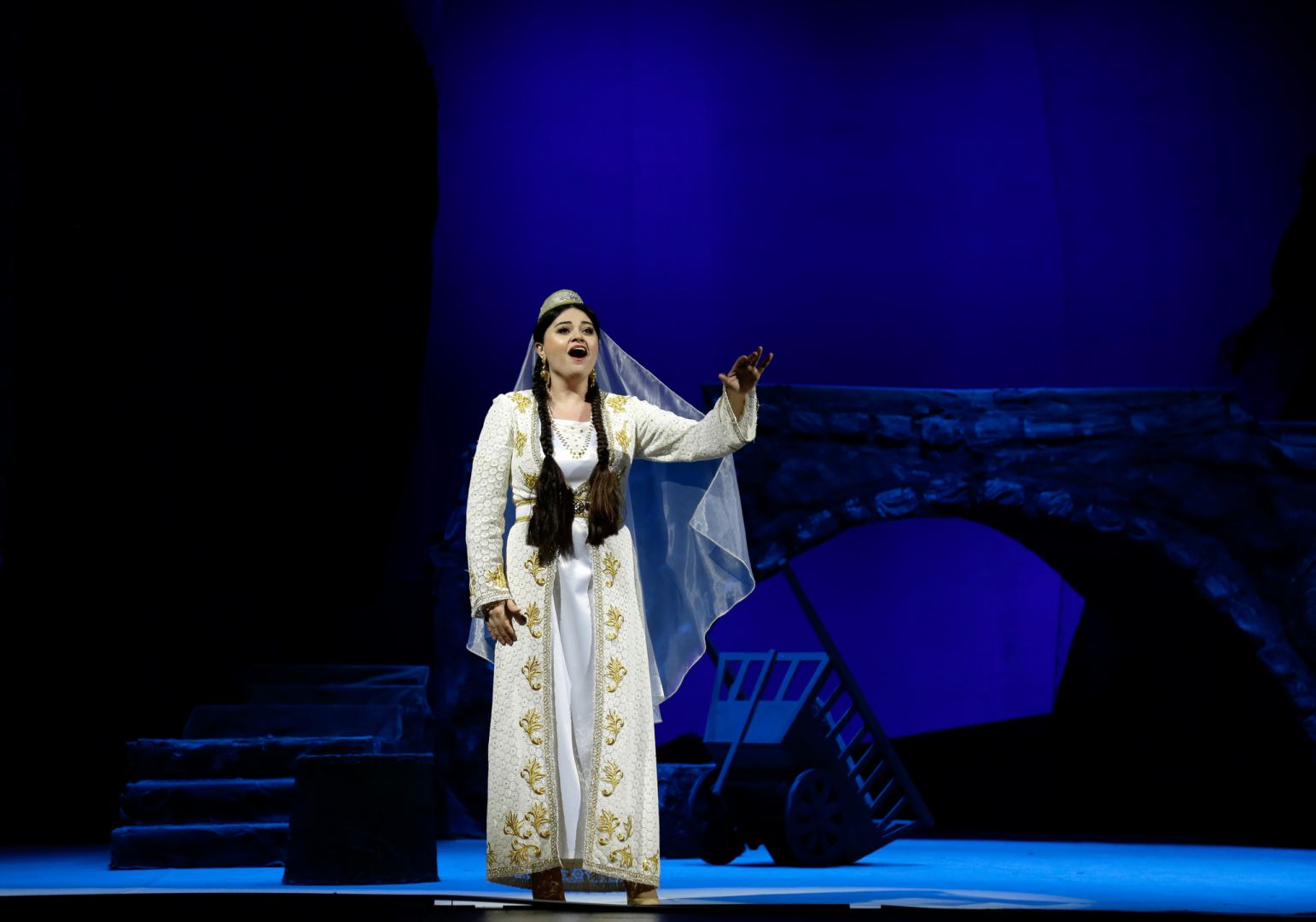 Настоящие кони в роли актеров - на театральной сцене Баку! Любовь, борьба, свобода… (ВИДЕО, ФОТО)