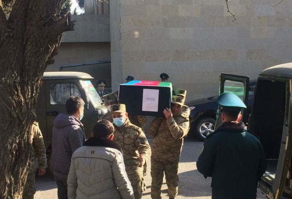 Тела погибших в крушении военного вертолета Госпогранслужбы Азербайджана вывезены на церемонию прощания (ФОТО)