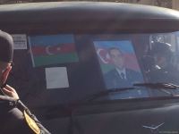 Тела погибших в крушении военного вертолета Госпогранслужбы Азербайджана вывезены на церемонию прощания (ФОТО)