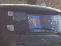 Тела погибших в крушении военного вертолета Госпогранслужбы Азербайджана вывезены на церемонию прощания (ФОТО)