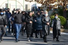 В Баку прошла церемония прощания с военнослужащими, ставшими шехидами при крушении военного вертолета (ФОТО/ВИДЕО)