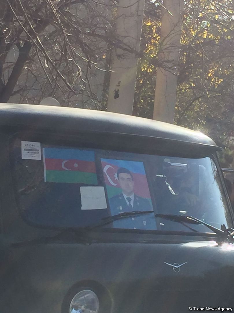 Тела погибших в крушении военного вертолета Госпогранслужбы Азербайджана вывезены на церемонию прощания (ФОТО)