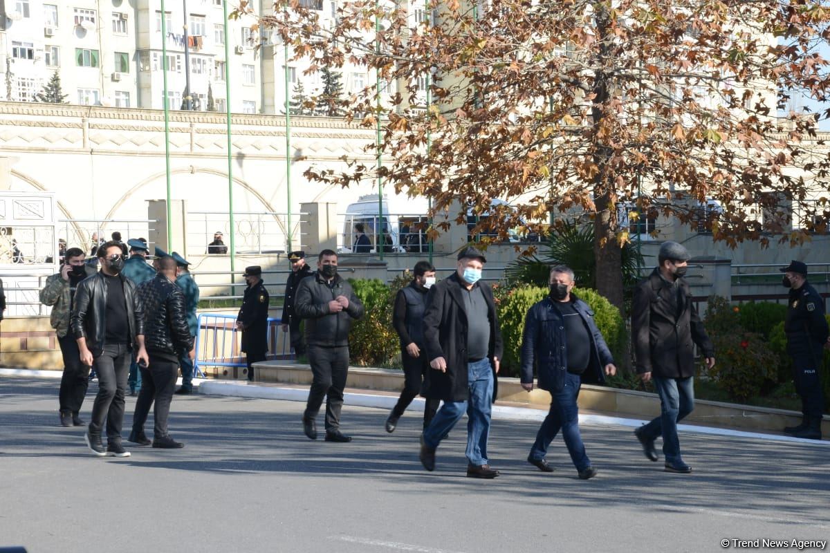 В Баку прошла церемония прощания с военнослужащими, ставшими шехидами при крушении военного вертолета (ФОТО/ВИДЕО)