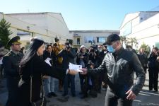 В рамках акта об амнистии из исправительного учреждения № 17 освобождены 122 осужденных – минюст Азербайджана (ФОТО)