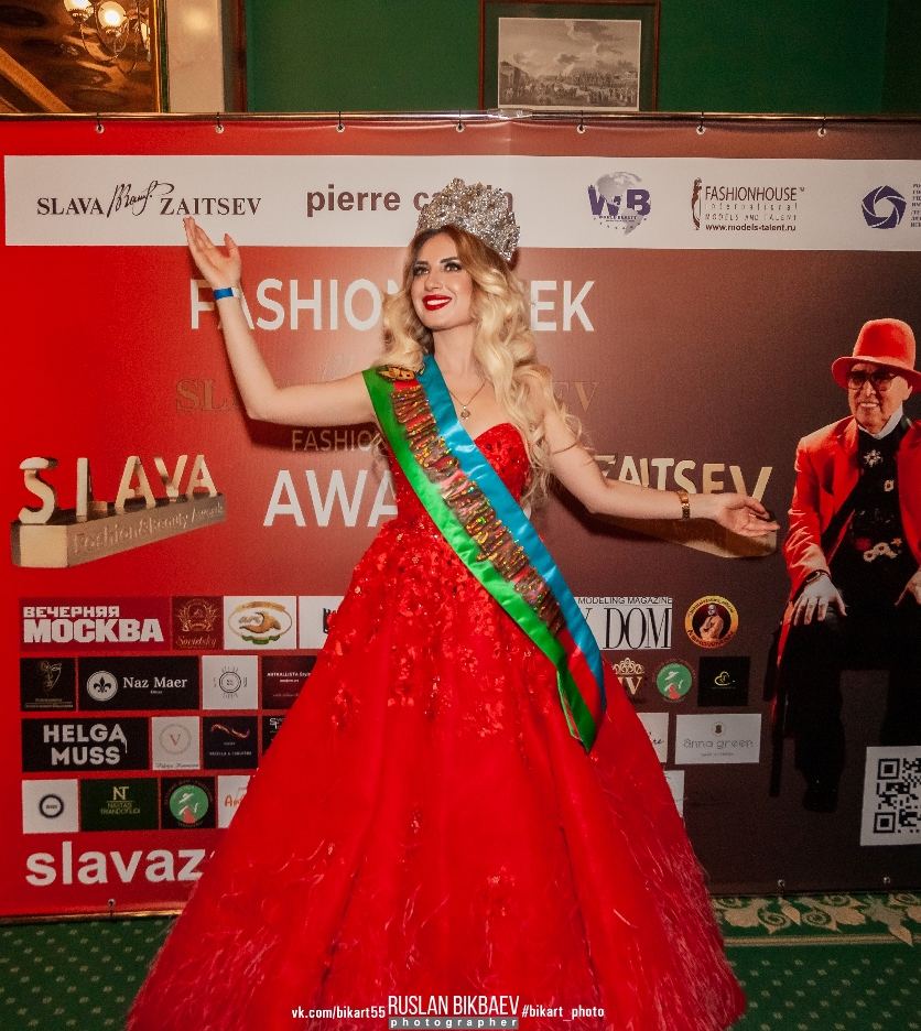 Софи Файро удостоена гран-при Miss World Azerbaijan Beauty на Неделе моды Вячеслава Зайцева. Представлен клип "Родной Баку" (ВИДЕО, ФОТО)