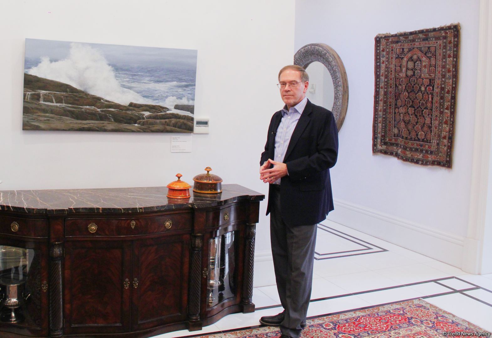 Репортаж из резиденции посла США в Азербайджане – путешествие в мир искусства (Эксклюзив) (ФОТО)