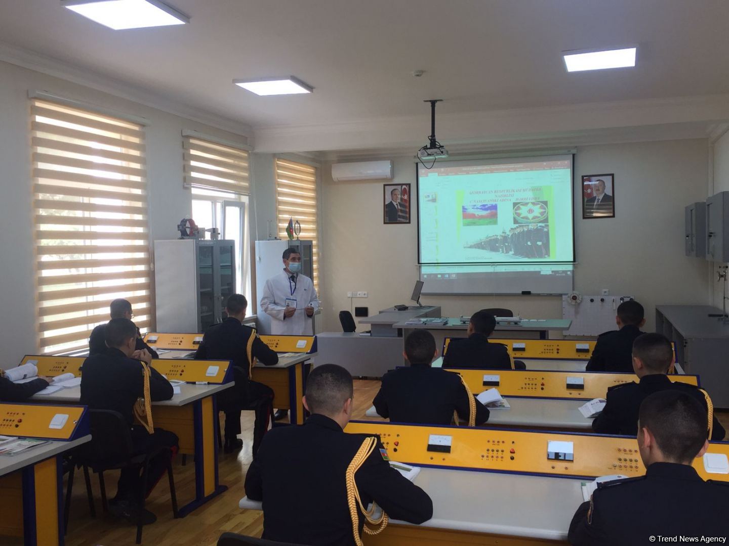 Организован медиа-тур в военный лицей имени Джамшида Нахчыванского (ФОТО/ВИДЕО)