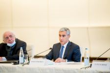 В Центре Гейдара Алиева был организован круглый стол на тему "Проекты реставрации памятников культурного наследия на освобожденных территориях Азербайджана: цели, проблемы, особенности, перспективы на будущее" (ФОТО)