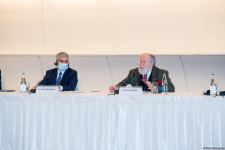 В Центре Гейдара Алиева был организован круглый стол на тему "Проекты реставрации памятников культурного наследия на освобожденных территориях Азербайджана: цели, проблемы, особенности, перспективы на будущее" (ФОТО)