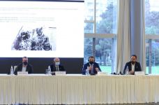 В Центре Гейдара Алиева был организован круглый стол на тему "Проекты реставрации памятников культурного наследия на освобожденных территориях Азербайджана: цели, проблемы, особенности, перспективы на будущее" (ФОТО)