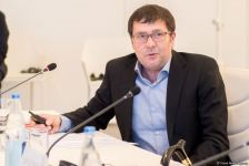 В Центре Гейдара Алиева был организован круглый стол на тему "Проекты реставрации памятников культурного наследия на освобожденных территориях Азербайджана: цели, проблемы, особенности, перспективы на будущее" (ФОТО)