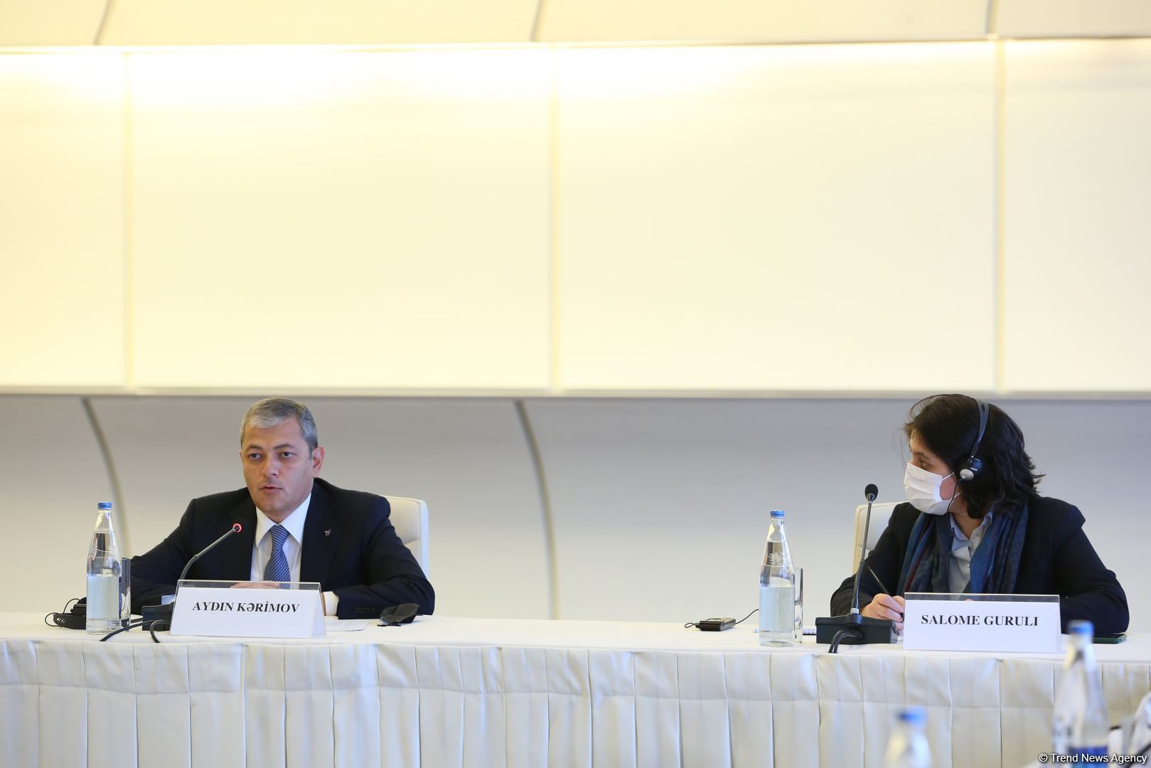 В Центре Гейдара Алиева был организован круглый стол на тему "Проекты реставрации памятников культурного наследия на освобожденных территориях Азербайджана: цели, проблемы, особенности, перспективы на будущее" (ФОТО)