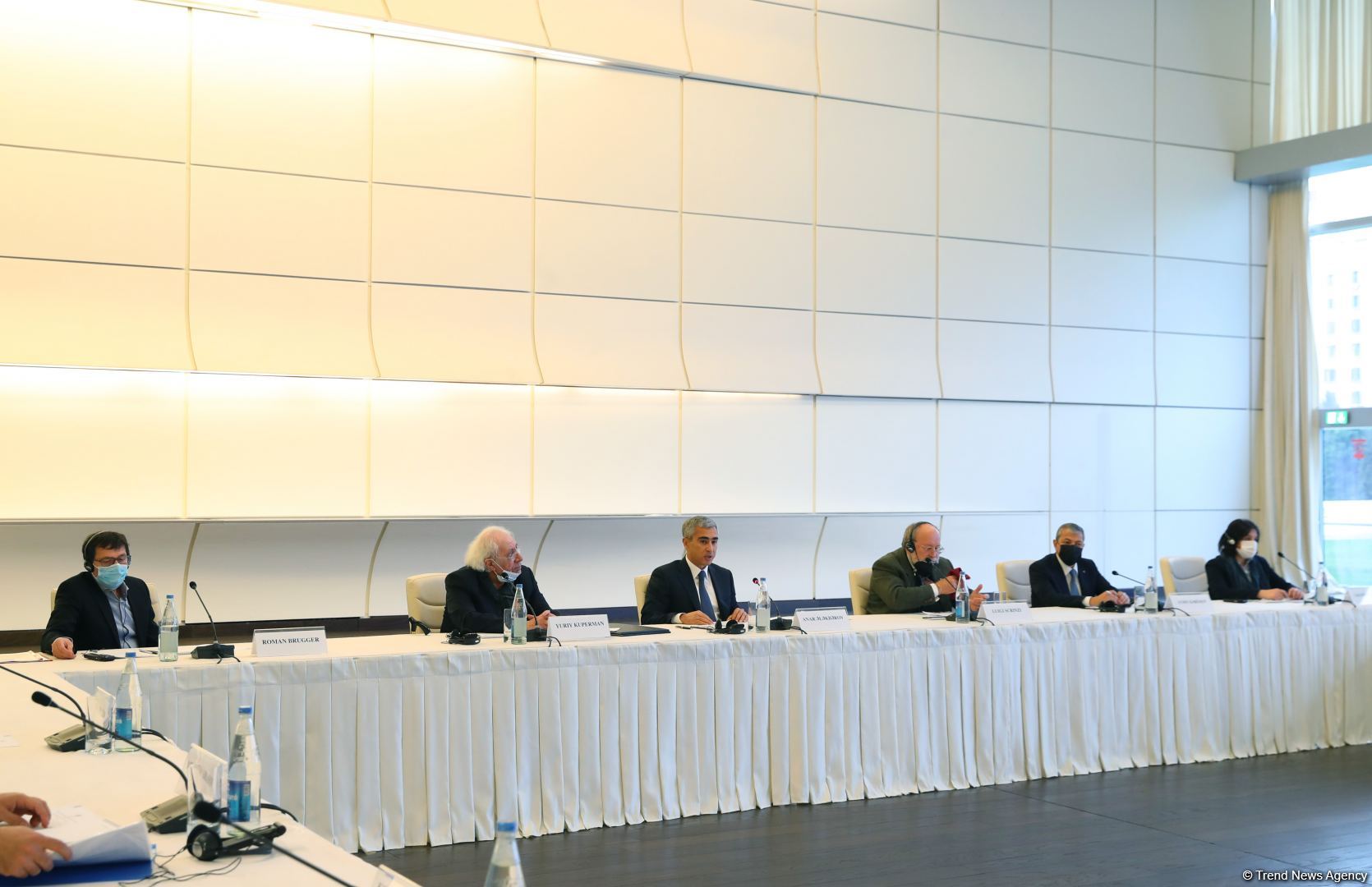 В Центре Гейдара Алиева был организован круглый стол на тему "Проекты реставрации памятников культурного наследия на освобожденных территориях Азербайджана: цели, проблемы, особенности, перспективы на будущее" (ФОТО)