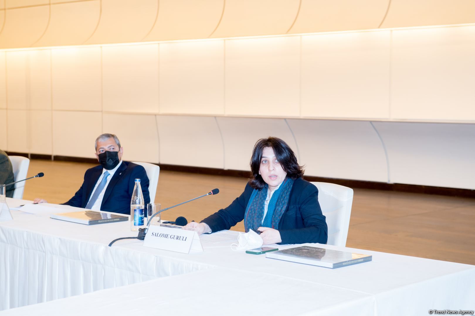 В Центре Гейдара Алиева был организован круглый стол на тему "Проекты реставрации памятников культурного наследия на освобожденных территориях Азербайджана: цели, проблемы, особенности, перспективы на будущее" (ФОТО)